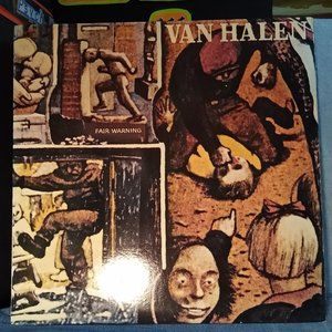 Van Halen Fair Warning 1981 Vinyl Record
